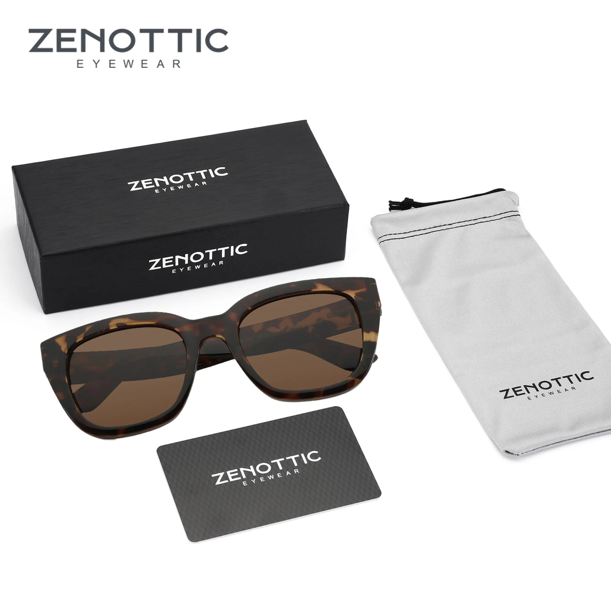 ZENOTTIC Butterfly Polarized Sunglasses - Fashion Cat Eye UV400 Protection for Women