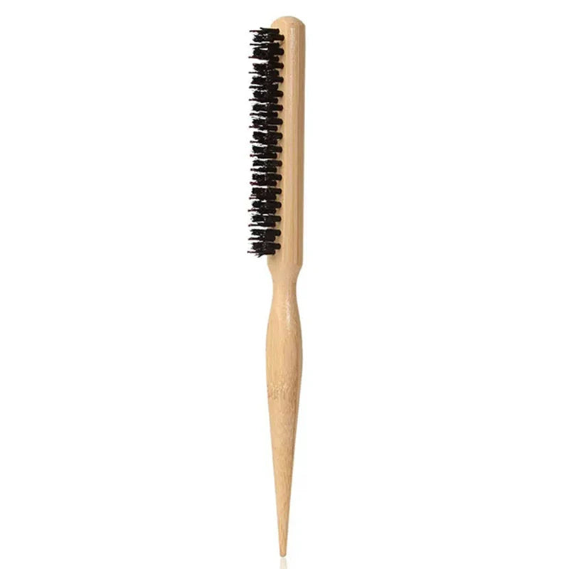 Hairbrush Wooden Handle Bristle Brush Kit for Professional Salon & Home Styling