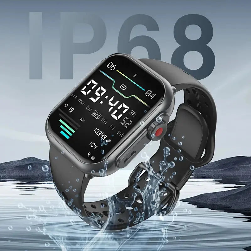 Smart Watch Cedar & Moore with 1.96-in AMOLED display, Bluetooth calling, health monitoring