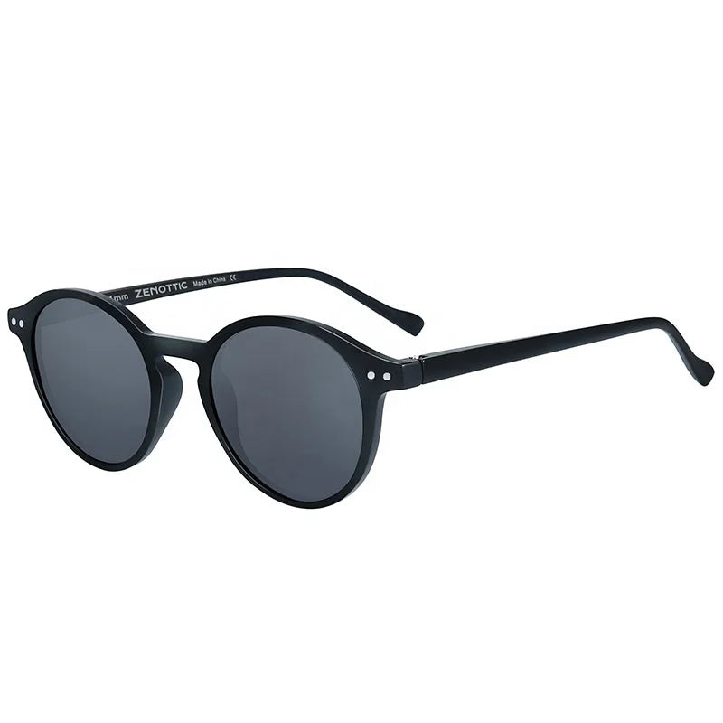 ZENOTTIC Small Round Polarized Sunglasses - Vintage Retro Circle UV400 Protection Unisex