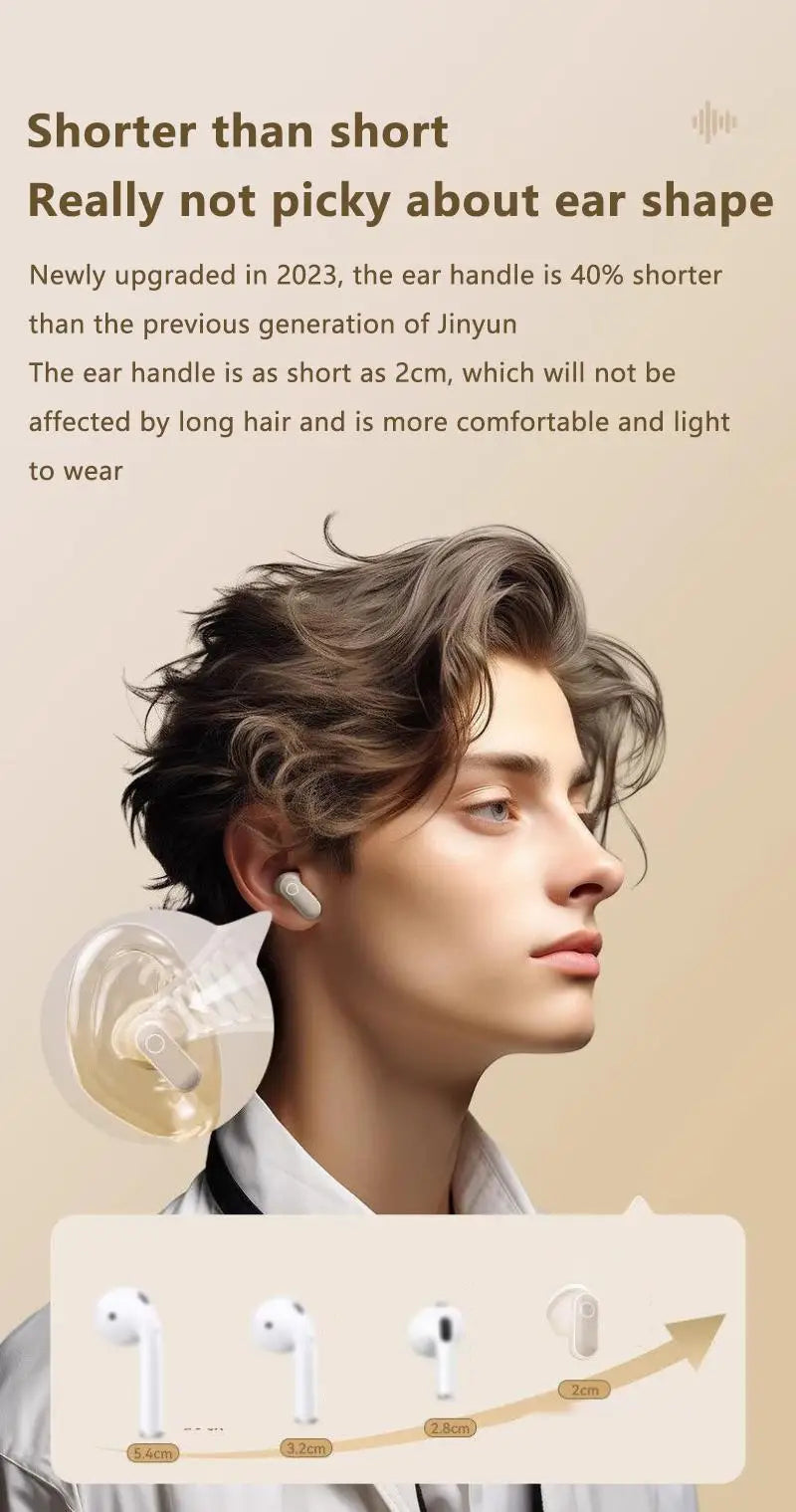 Mini TWS Earbuds - Bluetooth 5.3 with Active Noise Cancelling & 6H Battery Life
