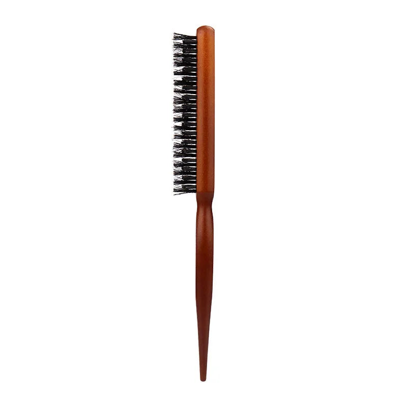 Hairbrush Wooden Handle Bristle Brush Kit for Professional Salon & Home Styling