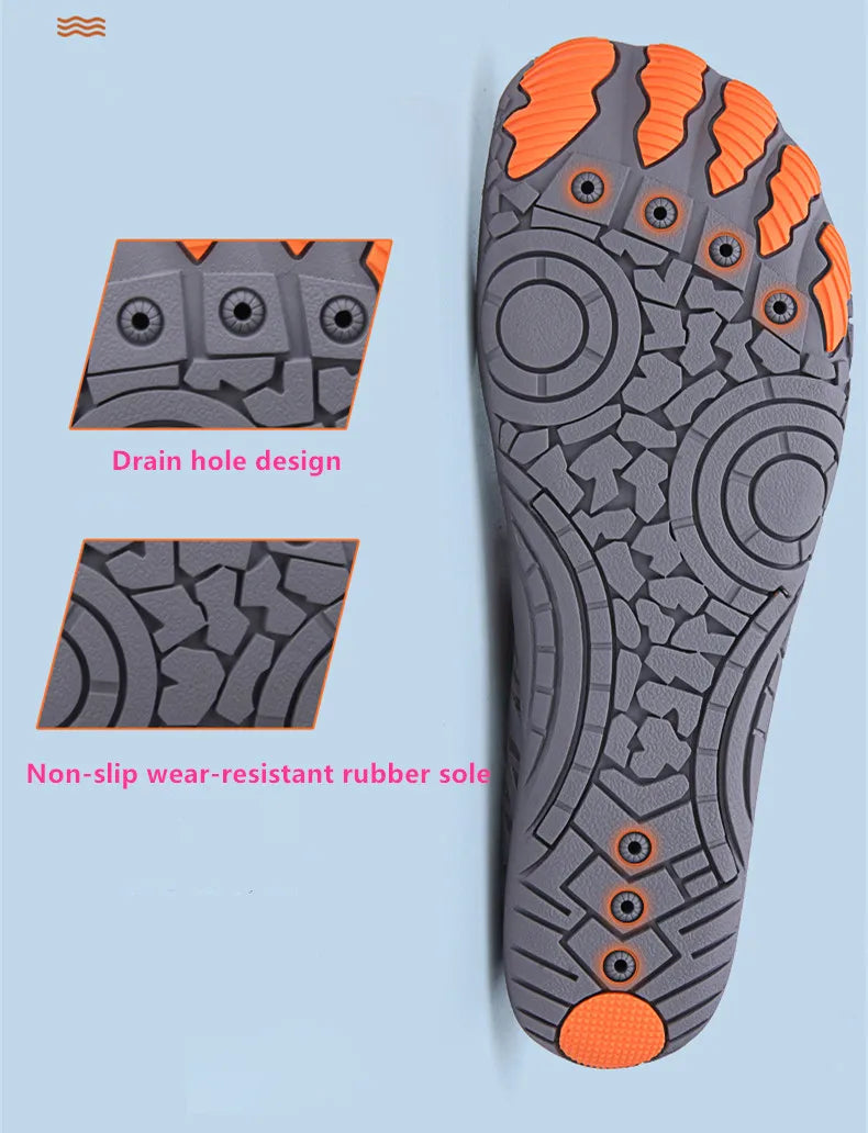 Quick-Dry Water Shoes - Barefoot Aqua Sneakers for Beach, Swimming & Water Sports