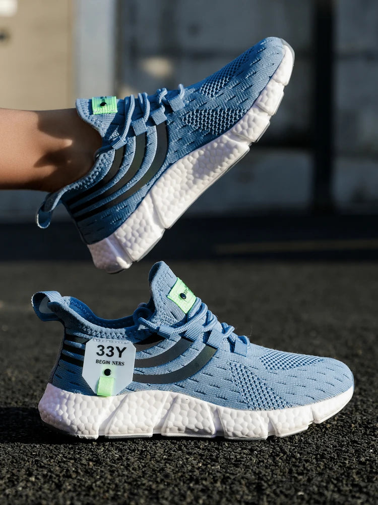 Women's Lightweight Breathable Athletic Sneakers - Cushioned Running & Walking Shoes