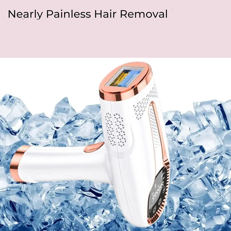 IPL Permanent Hair Removal Device - 999,999 Flashes Painless Laser Epilator for Women
