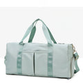 Outdoor Waterproof Nylon Sports Gym Bag with shoe Compartment