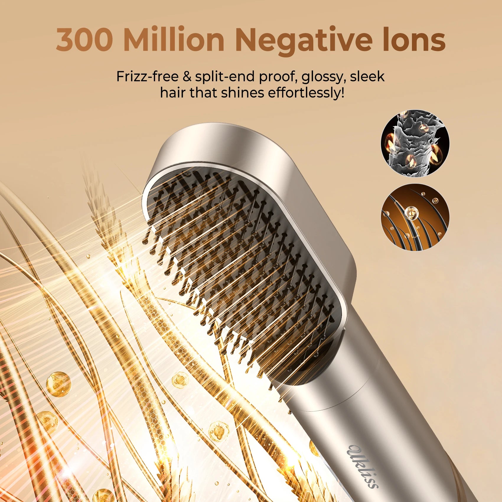 8-in-1 Professional Hair Styling Set - 110,000 RPM Brushless Motor Dryer with Complete Styling Tools