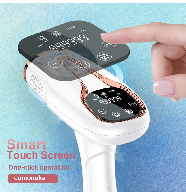 IPL Permanent Hair Removal Device - 999,999 Flashes Painless Laser Epilator for Women