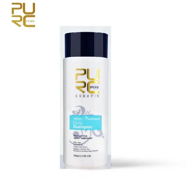 PURC Brazilian Keratin Hair Treatment - Professional Straightening & Smoothing System