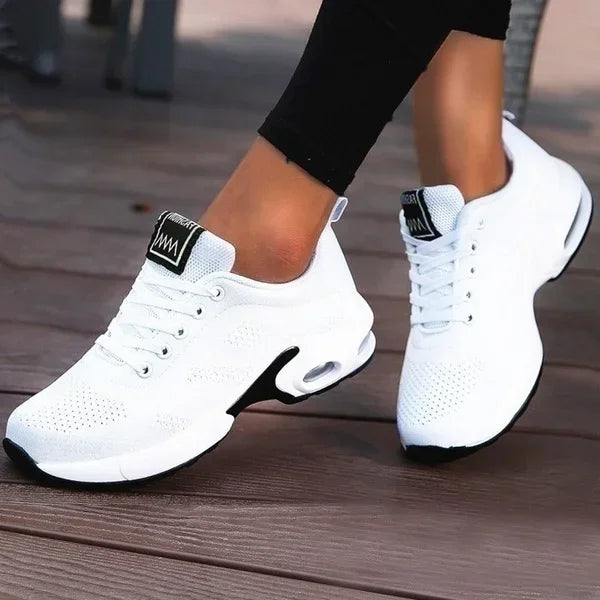 Women's Breathable Mesh Running Shoes - Lightweight Athletic Sneakers for Walking & Sports