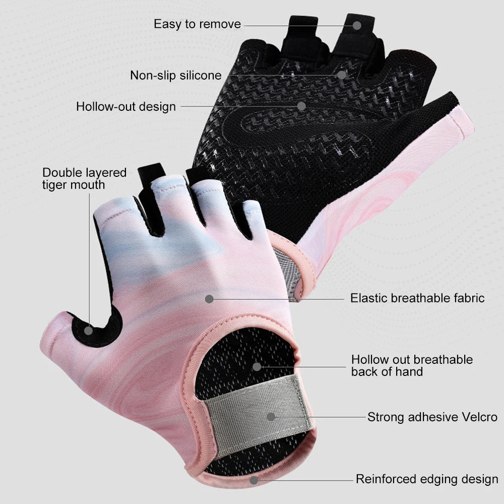 Premium Gym Gloves for Men & Women - Non-Slip Workout Hand Protection