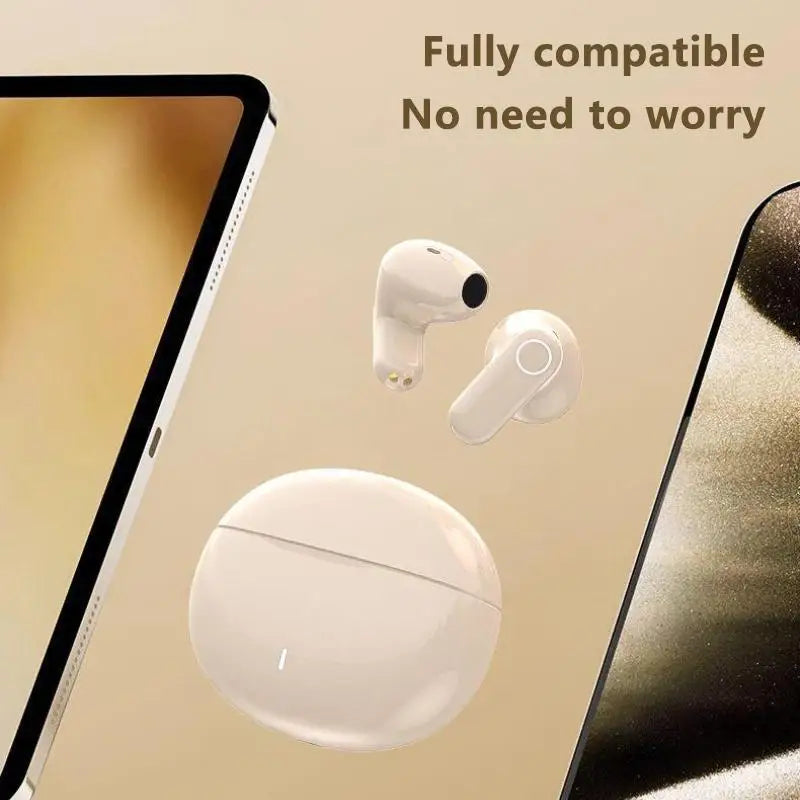 Mini TWS Earbuds - Bluetooth 5.3 with Active Noise Cancelling & 6H Battery Life