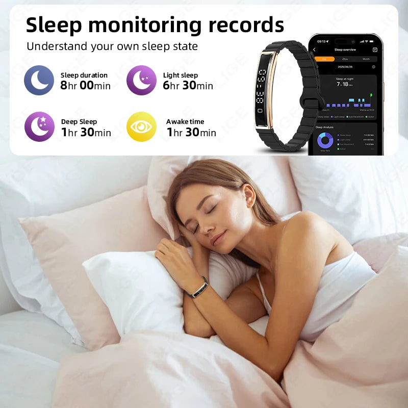LIGE Sports Fitness Tracker Smart Bracelet Heart Rate Sleep Monitor Pedometer