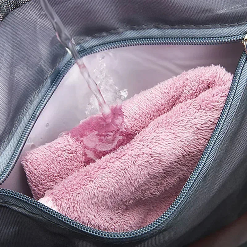 Large Capacity Gym/Overnight Duffle Bag with Shoe Compartment
