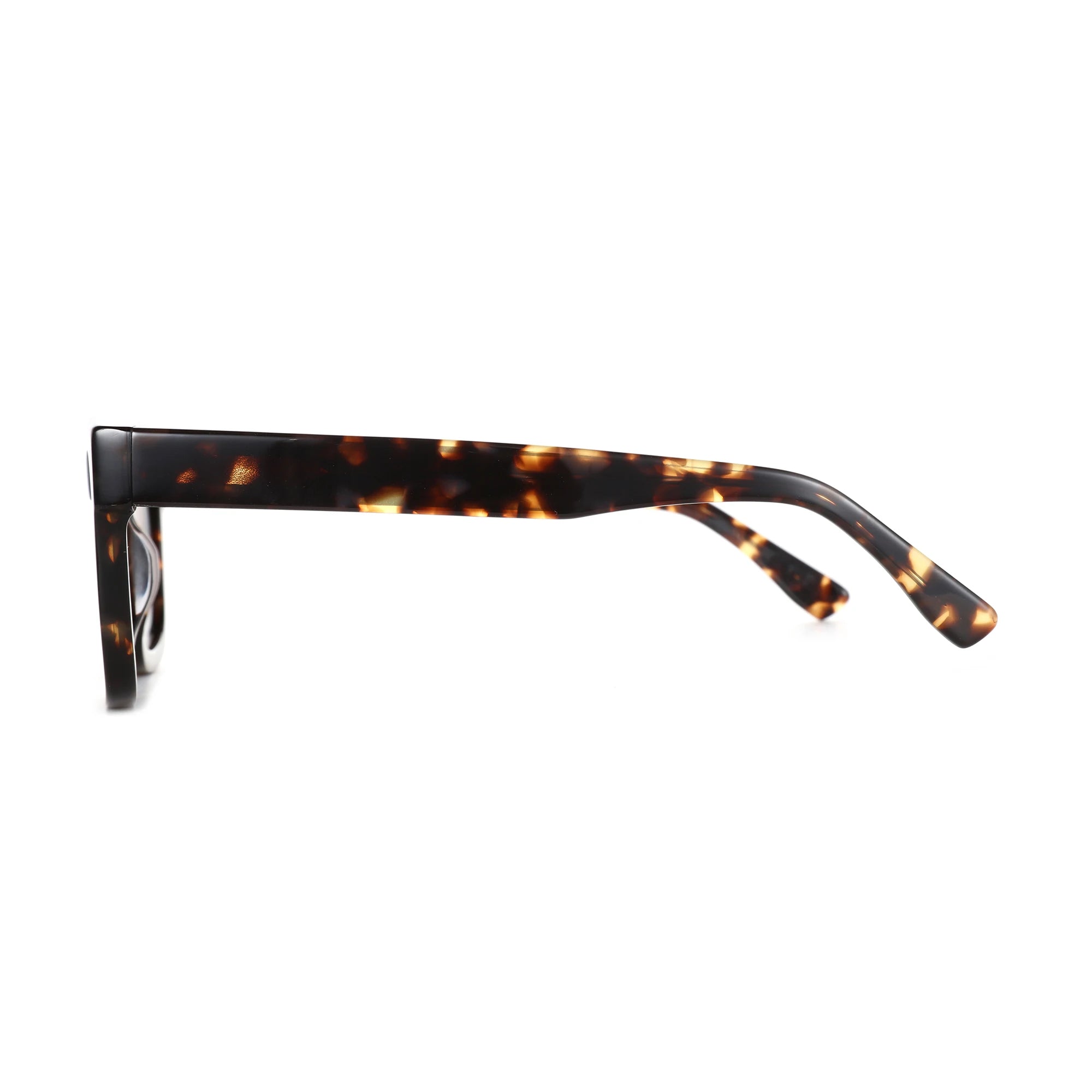 ZENOTTIC Handmade Classic Heavy Frame Square Polarized Sunglasses