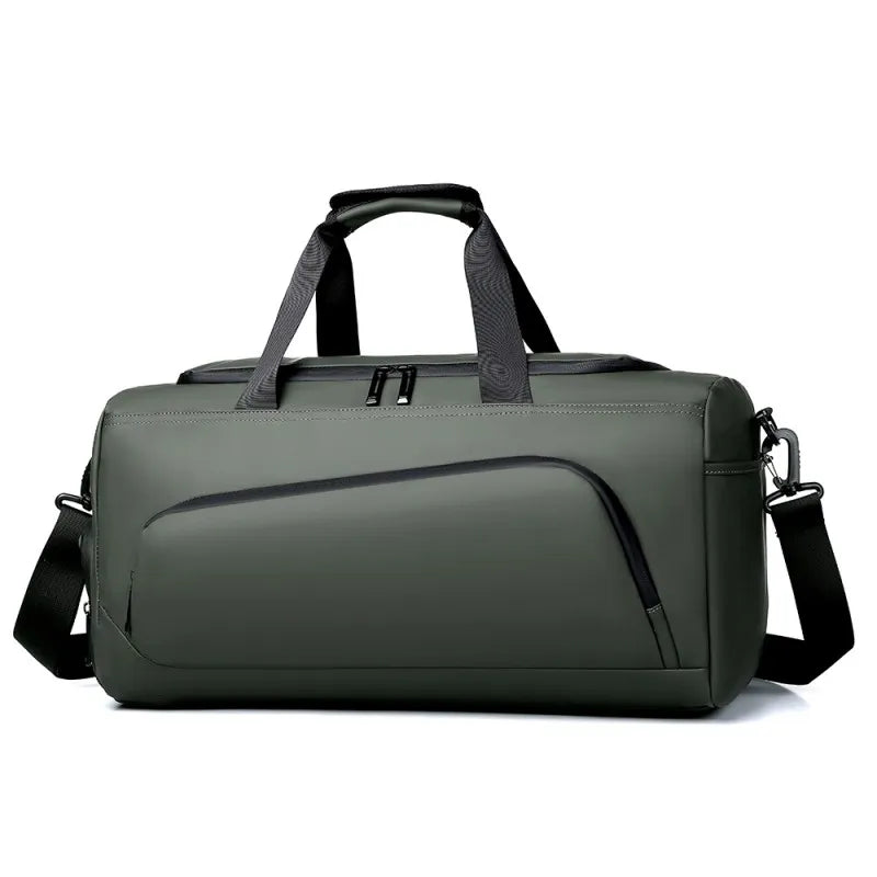 Sports Gym Bag - Large Capacity Duffel with Shoe Storage & Multi-Compartments