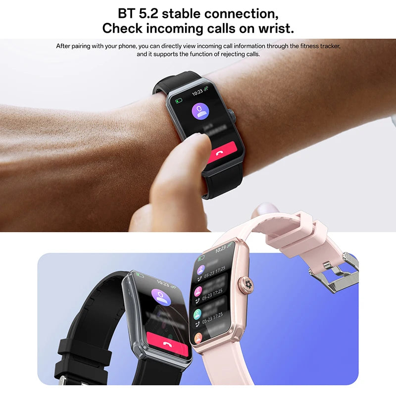 GEJIAN R11 Fashion Smart Watch - 1.47" TFT Display with Health Monitoring & IP68 Waterproof