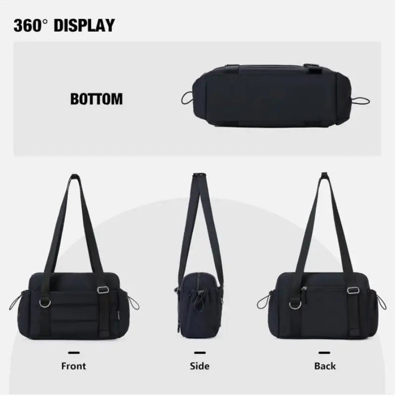 Gym Bag Fitness Tote with Wet & Dry Separation - Ultimate Sports Bag with Wallet
