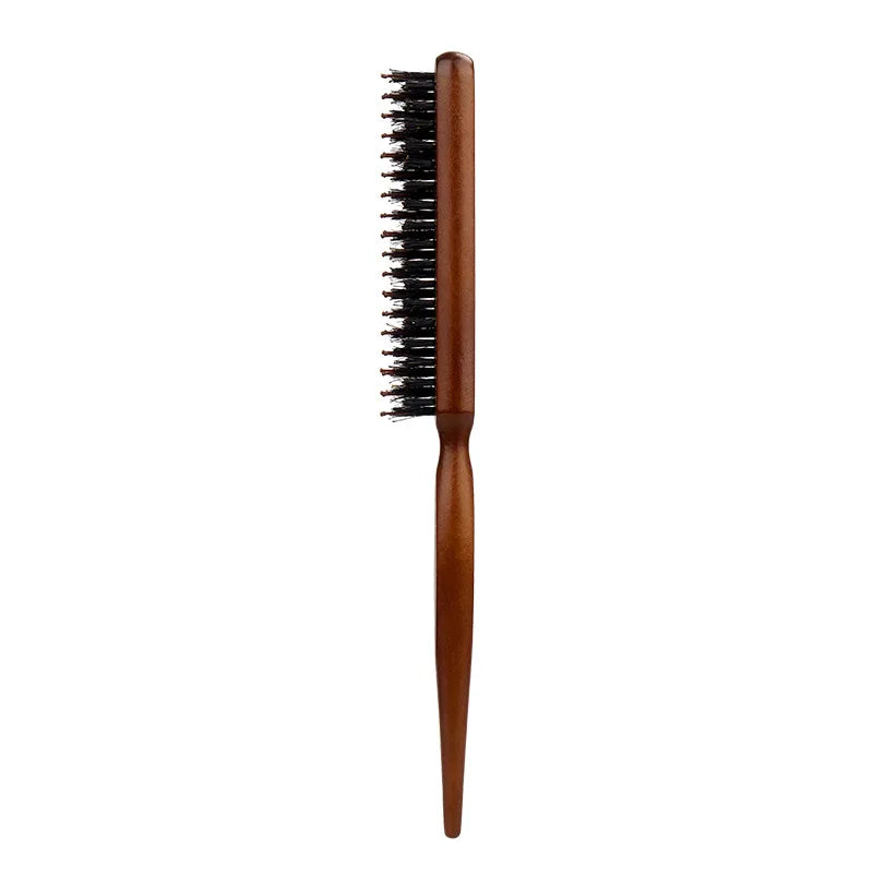 Hairbrush Wooden Handle Bristle Brush Kit for Professional Salon & Home Styling