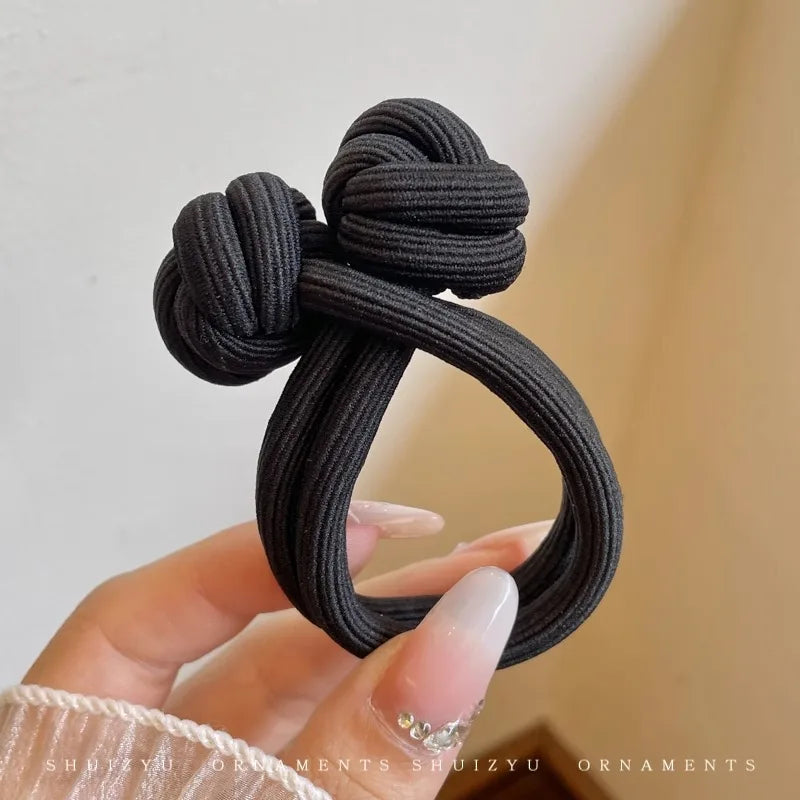 Simplicity Stretch Rubber Hair Ties - High Elasticity Fashion Scrunchies for Women