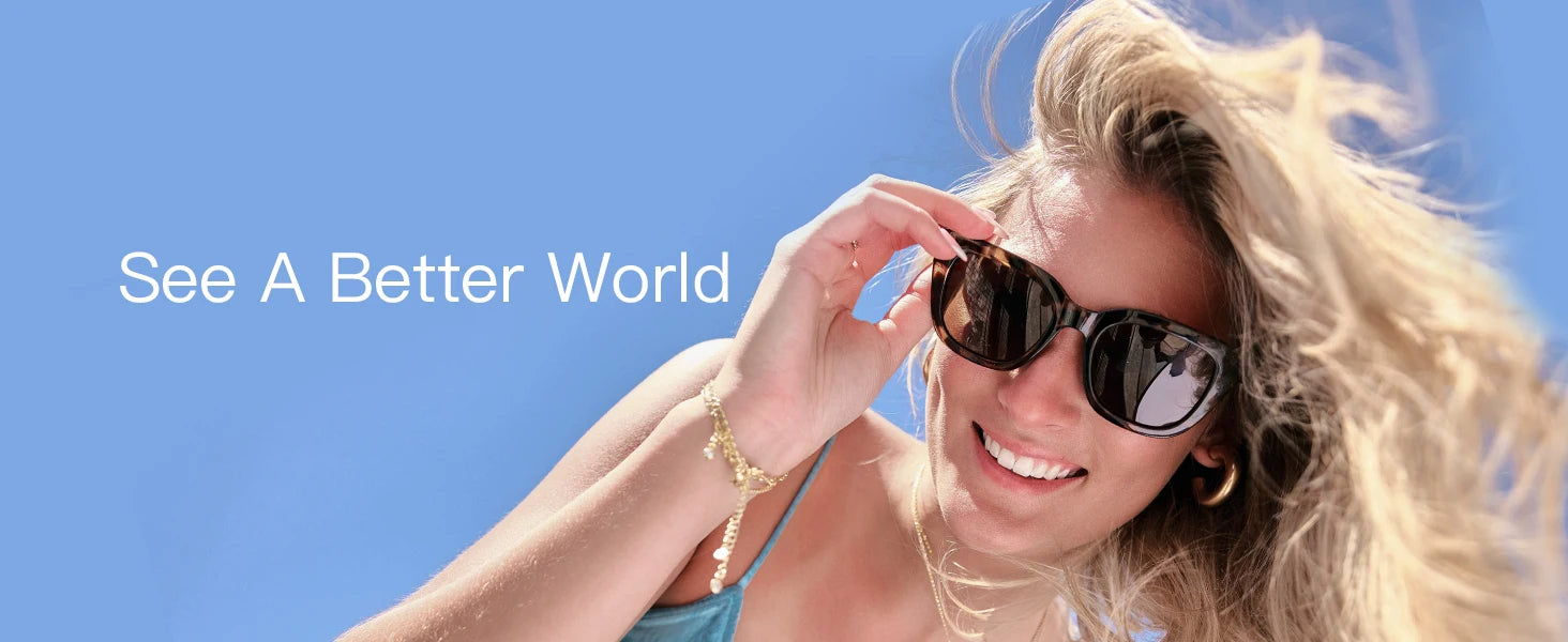 ZENOTTIC Butterfly Polarized Sunglasses - Fashion Cat Eye UV400 Protection for Women