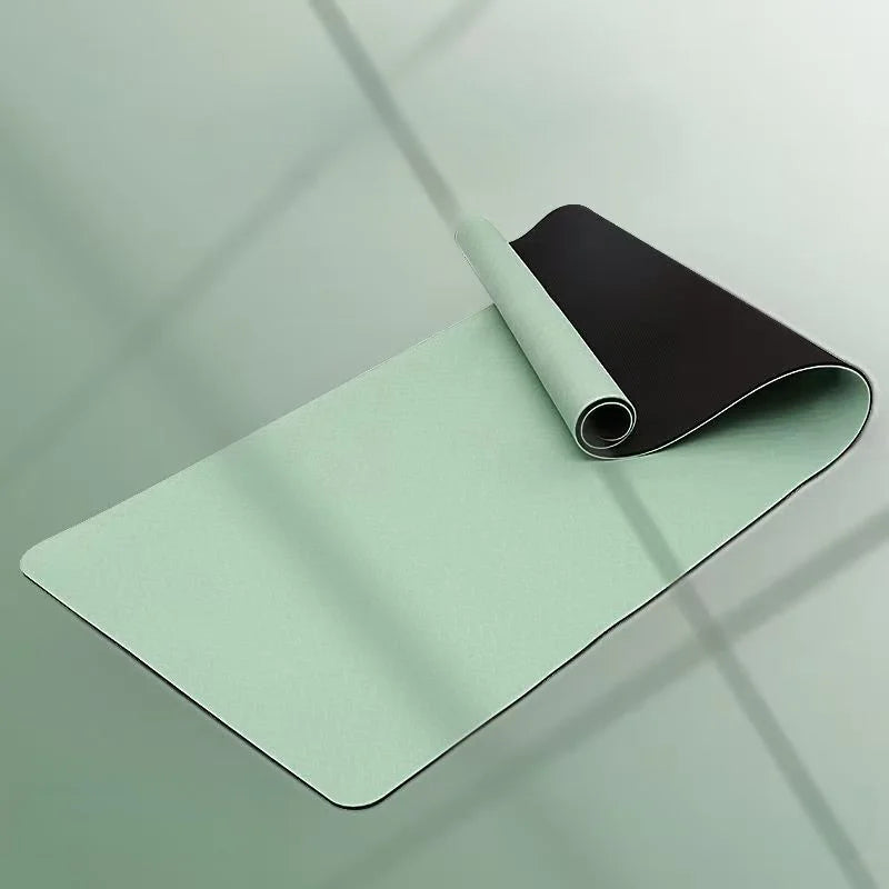 TPE yoga mat is environmentally friendly, odorless, elastic, waterproof, and anti slip. It is a professional yoga mat with genui
