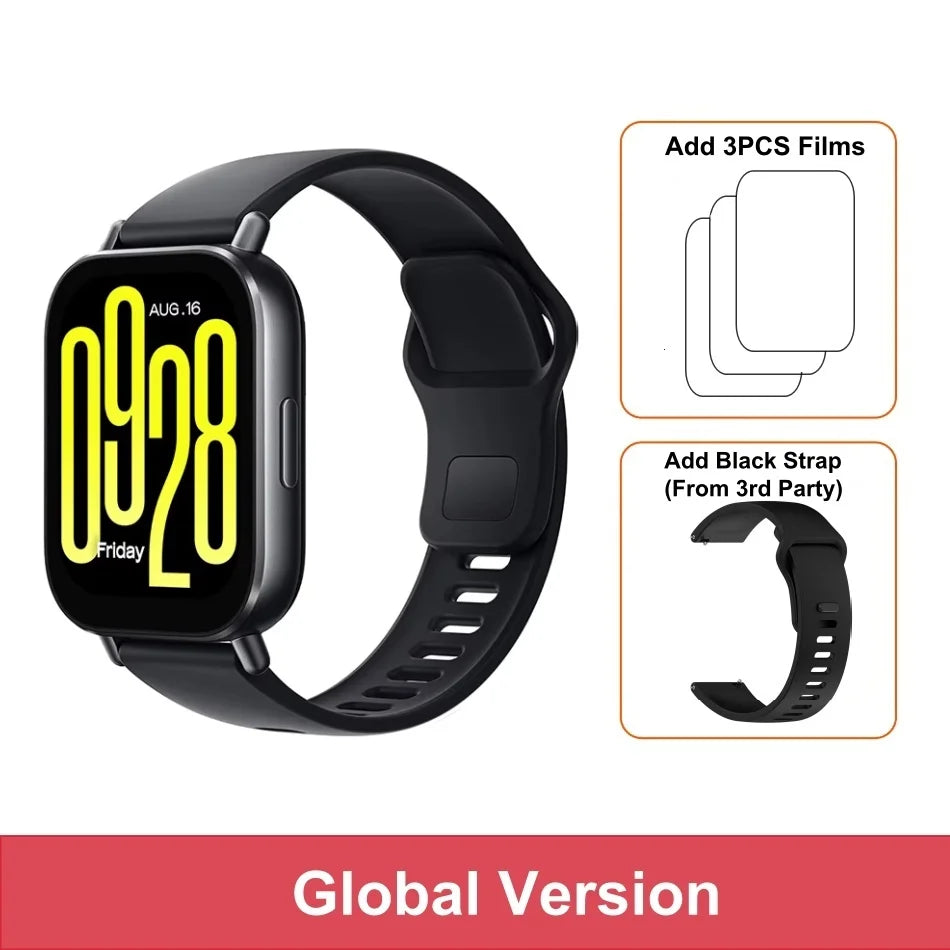 Xiaomi Redmi Watch 5 Active - 2" LCD Display with Bluetooth Calling & 140+ Sport Modes