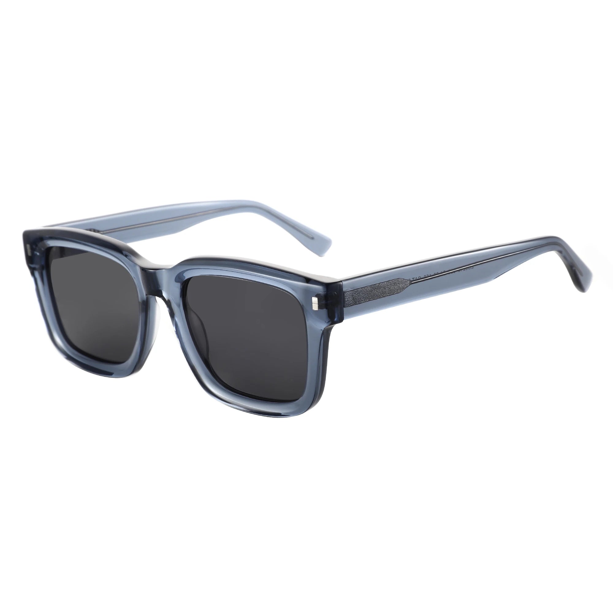 ZENOTTIC Handmade Classic Heavy Frame Square Polarized Sunglasses