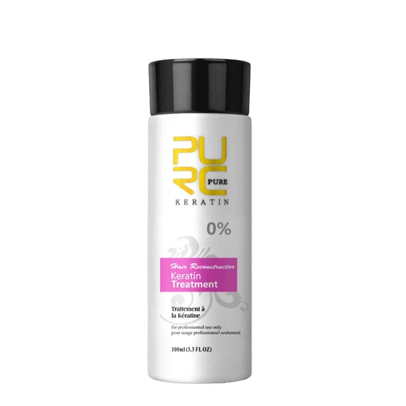 PURC Brazilian Keratin Hair Treatment - Professional Straightening & Smoothing System