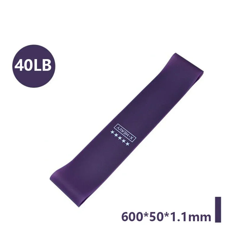 Premium Rubber Resistance Bands - Yoga & Pilates Workout Equipment