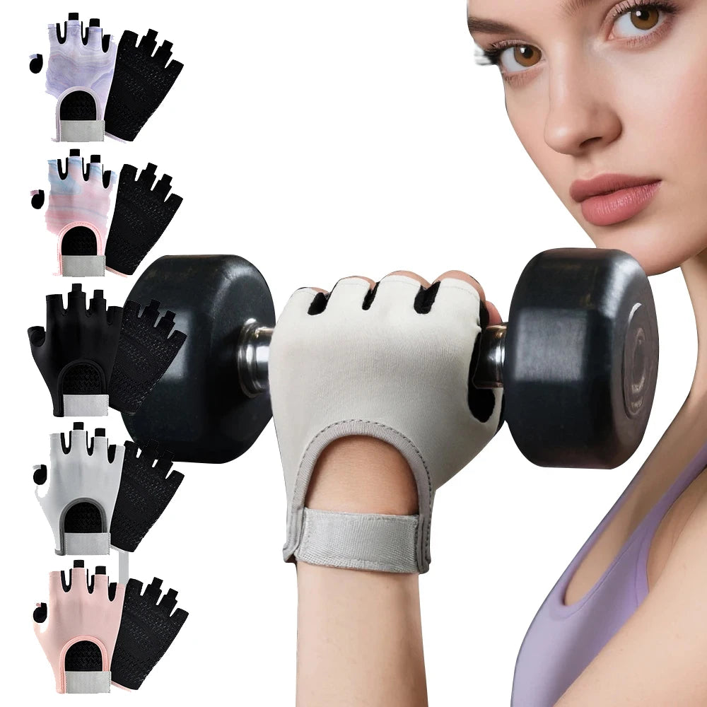 Premium Gym Gloves for Men & Women - Non-Slip Workout Hand Protection