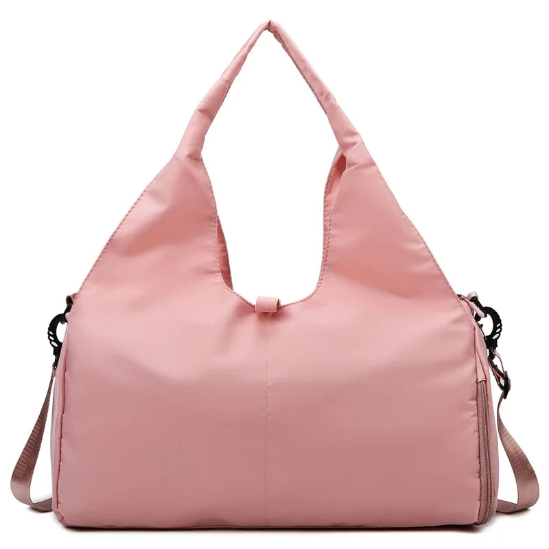 Women's Sport Gym Bag - Waterproof with Separate Shoe Compartment