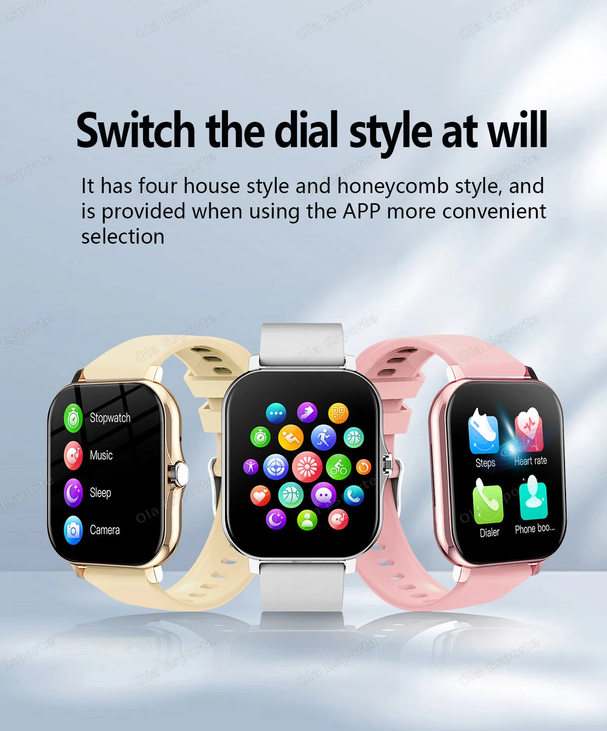 Smart Watch 2.01" HD Display with Bluetooth Calling & Custom Dials