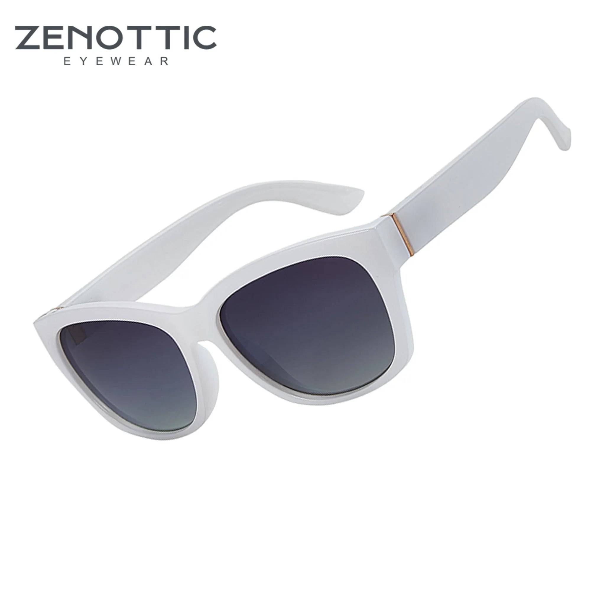 ZENOTTIC Cat Eye Polarized Sunglasses - Women's Vintage Square UV Protection Shades