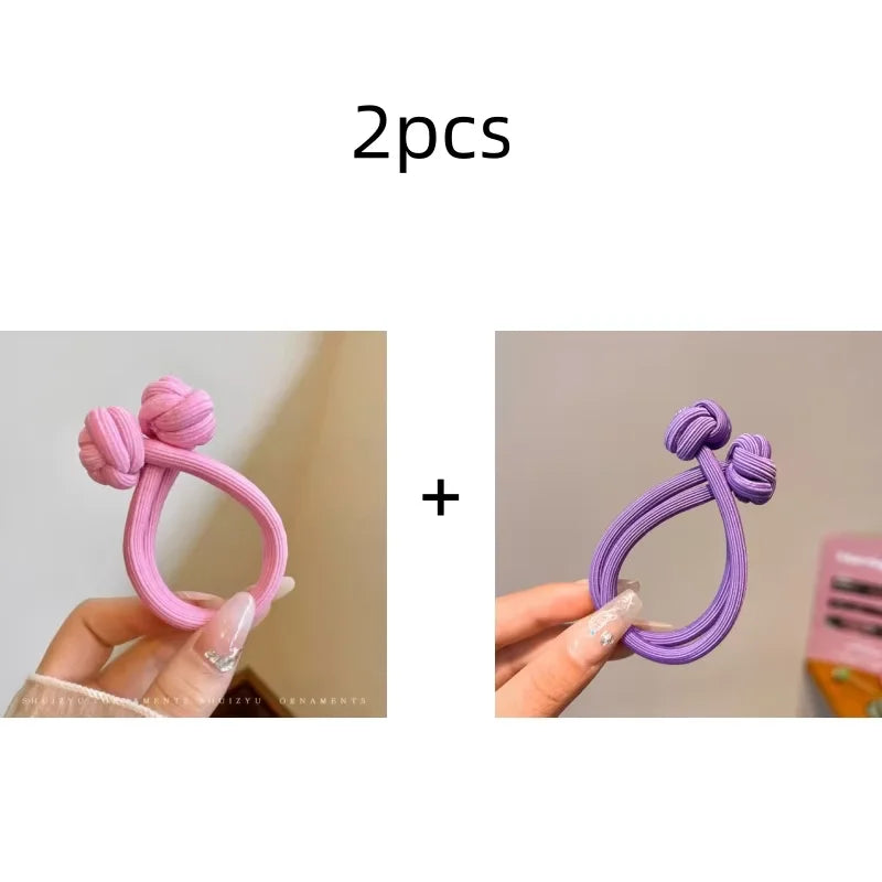 Simplicity Stretch Rubber Hair Ties - High Elasticity Fashion Scrunchies for Women