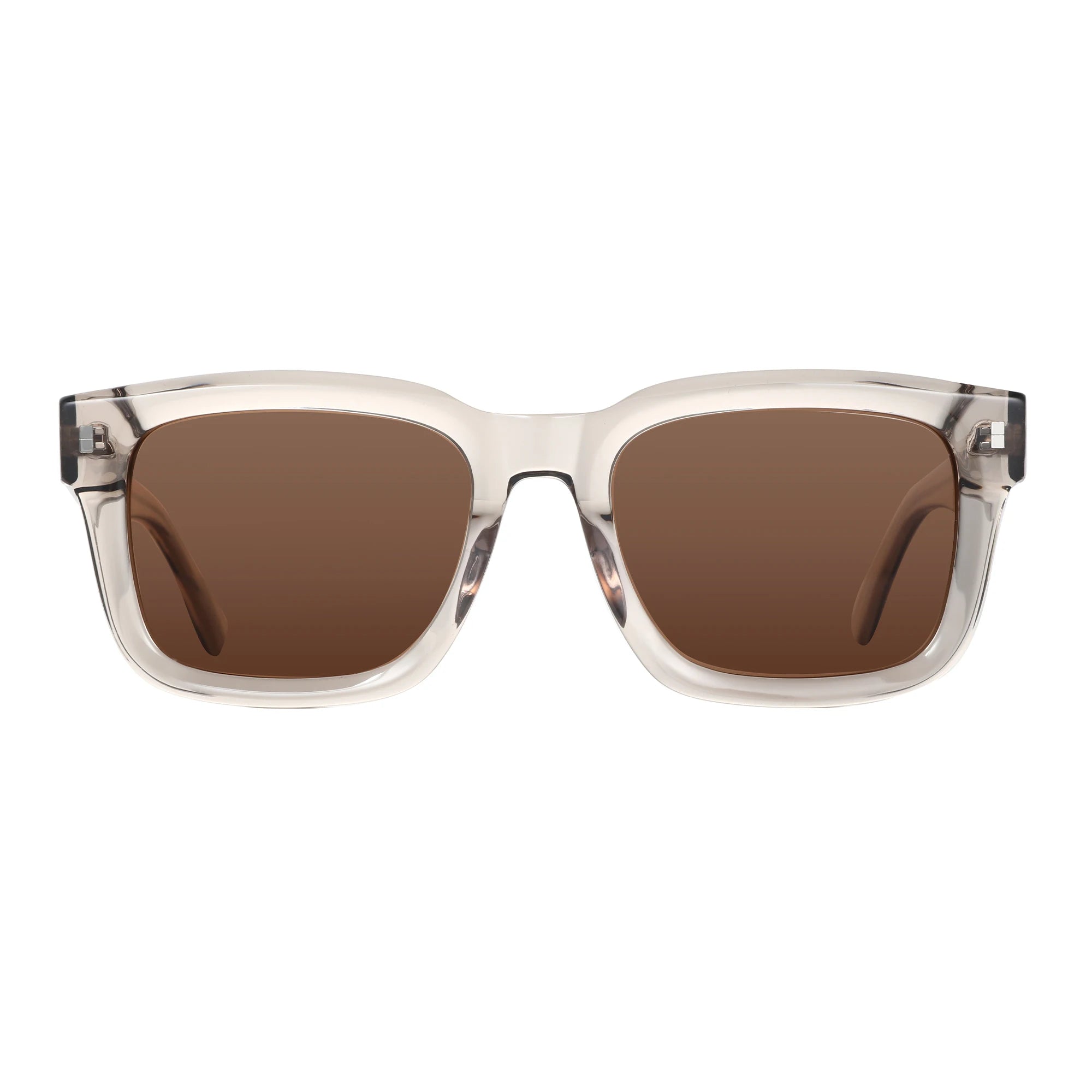 ZENOTTIC Handmade Classic Heavy Frame Square Polarized Sunglasses