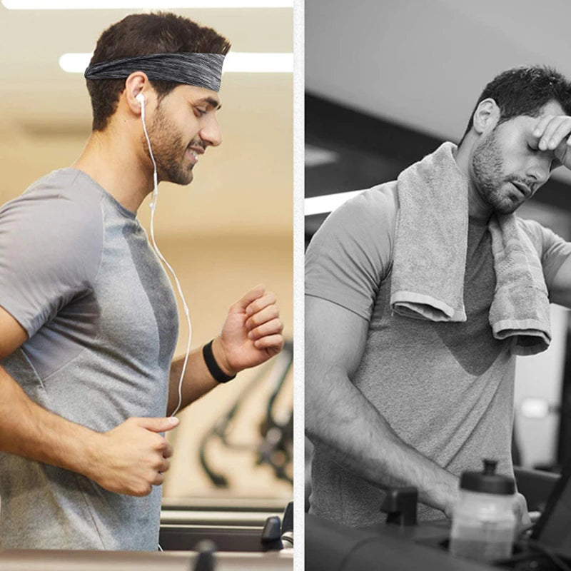 Ultra-Thin Sports Sweatband Breathable Sweat Absorbent Headband