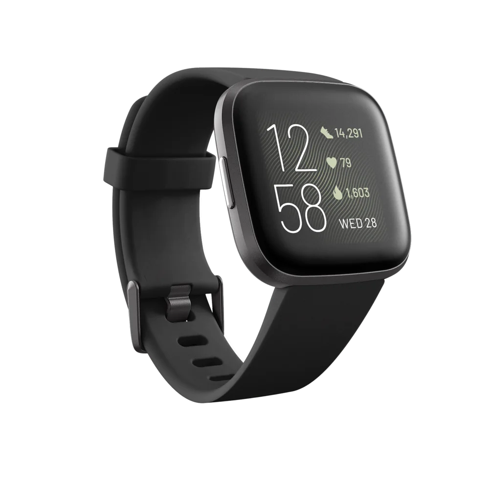 Fitbit Versa 2 Health and Fitness Smartwatch - Heart Rate Music Alexa Sleep Swim Tracking