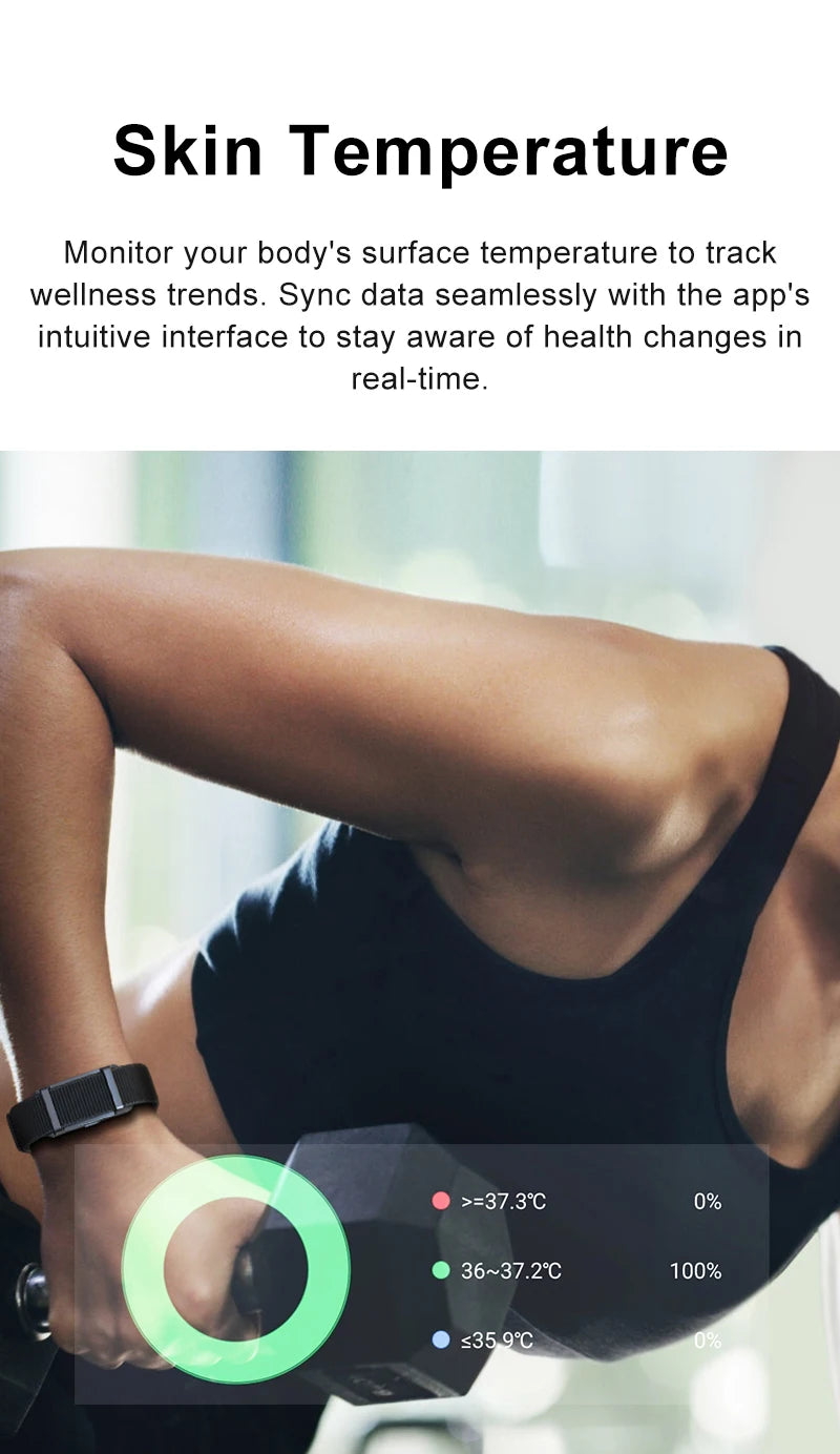 Smart Heart Monitoring Sports Bracelet