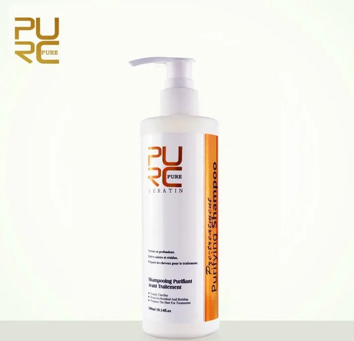 PURC Brazilian Keratin Hair Treatment - Professional Straightening & Smoothing System