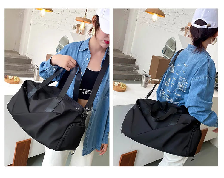 Women's Wet Dry Fitness Duffle Bag