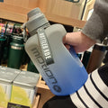 2.4L Sports Water Bottle with Straw - Extra Large Fitness Tracker Bottle with Measurement Scale