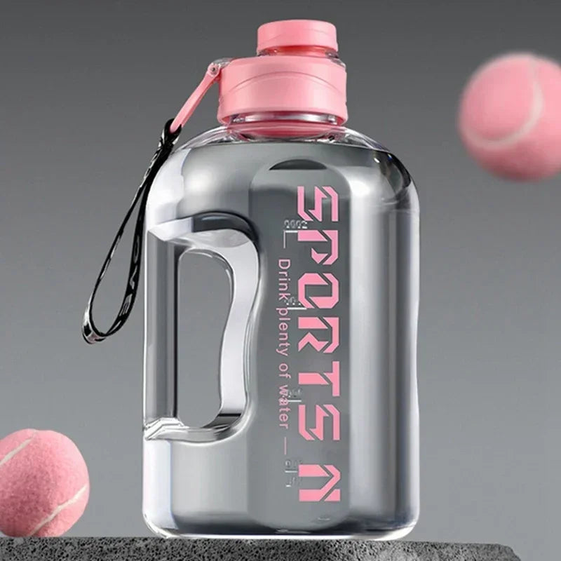 Large Capacity Water Bottle - 1.7L/2.7L BPA-Free Sports Bottle for Gym & Outdoor Activities