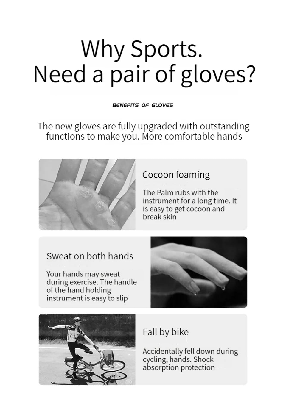 Gym Body Building Training Bike Fitness Gloves - Weight Lifting Gloves