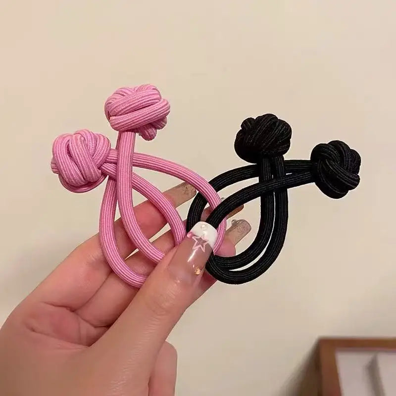 Simplicity Stretch Rubber Hair Ties - High Elasticity Fashion Scrunchies for Women