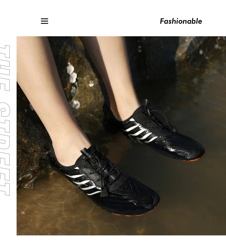 Quick-Dry Water Shoes - Barefoot Aqua Sneakers for Beach, Swimming & Water Sports