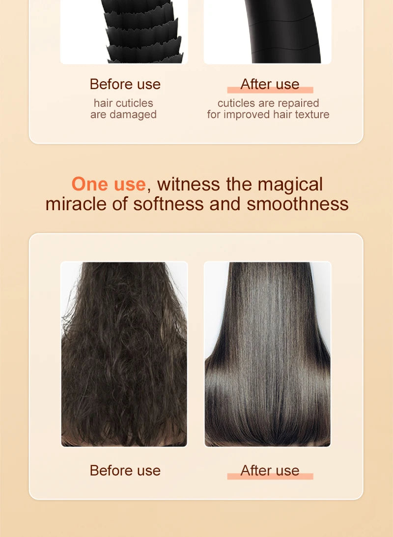 PURC Magic Instant Smooth Hair Serum - Nourishing Repair Leave-In Oil Anti-Frizz Treatment