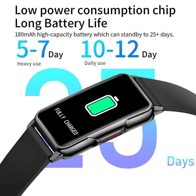Android & IOS Smartwatch Heart Rate Monitoring Waterproof 20+Sport Modes
