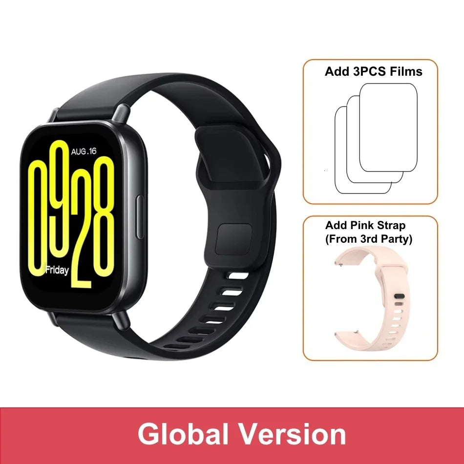 Xiaomi Redmi Watch 5 Active - 2" LCD Display with Bluetooth Calling & 140+ Sport Modes