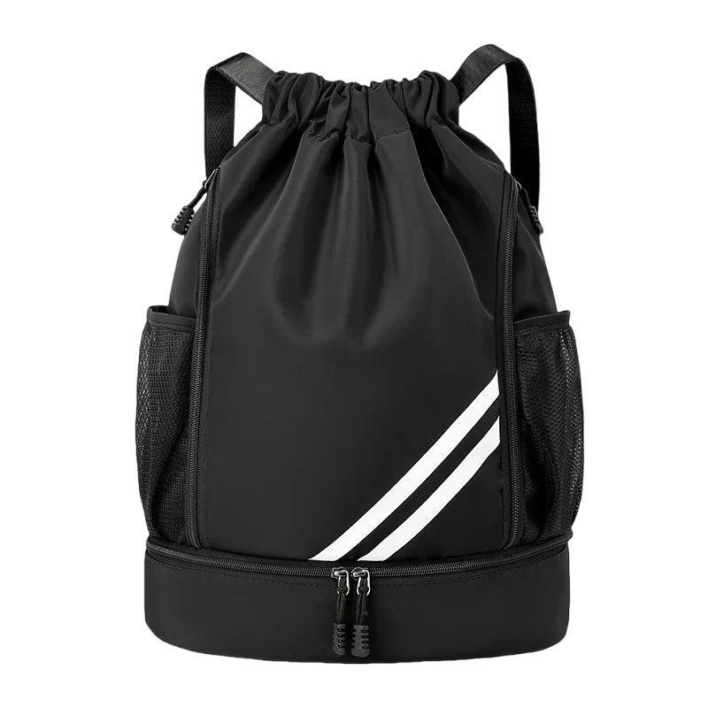 Waterproof Sports Backpack - Drawstring Gym Bag for Basketball, Soccer & Training